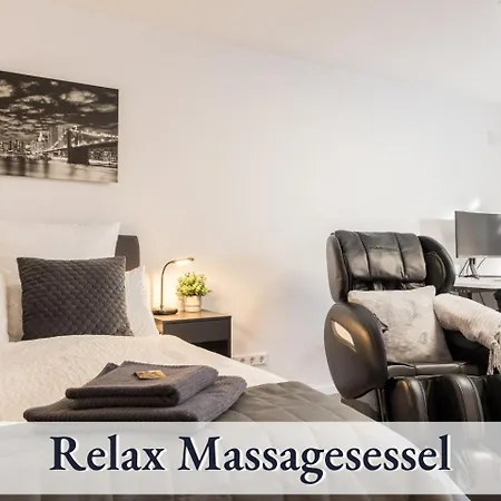 Relaxapartment 1 Massagesessel Smarttv Kueche Biberach an der Riss