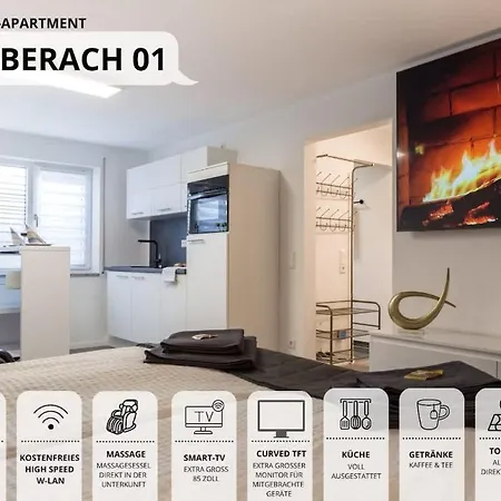 Relaxapartment 1 Massagesessel Smarttv Kueche Apartment *